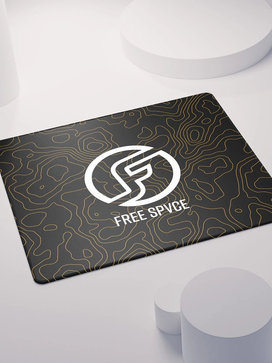 Topographic Black & Gold Mousepad product image (8)