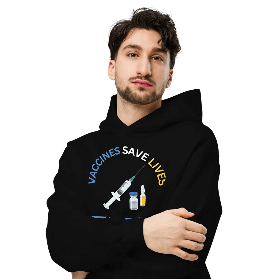 Vaccines Save Lives Oversized Hoodie product image (6)