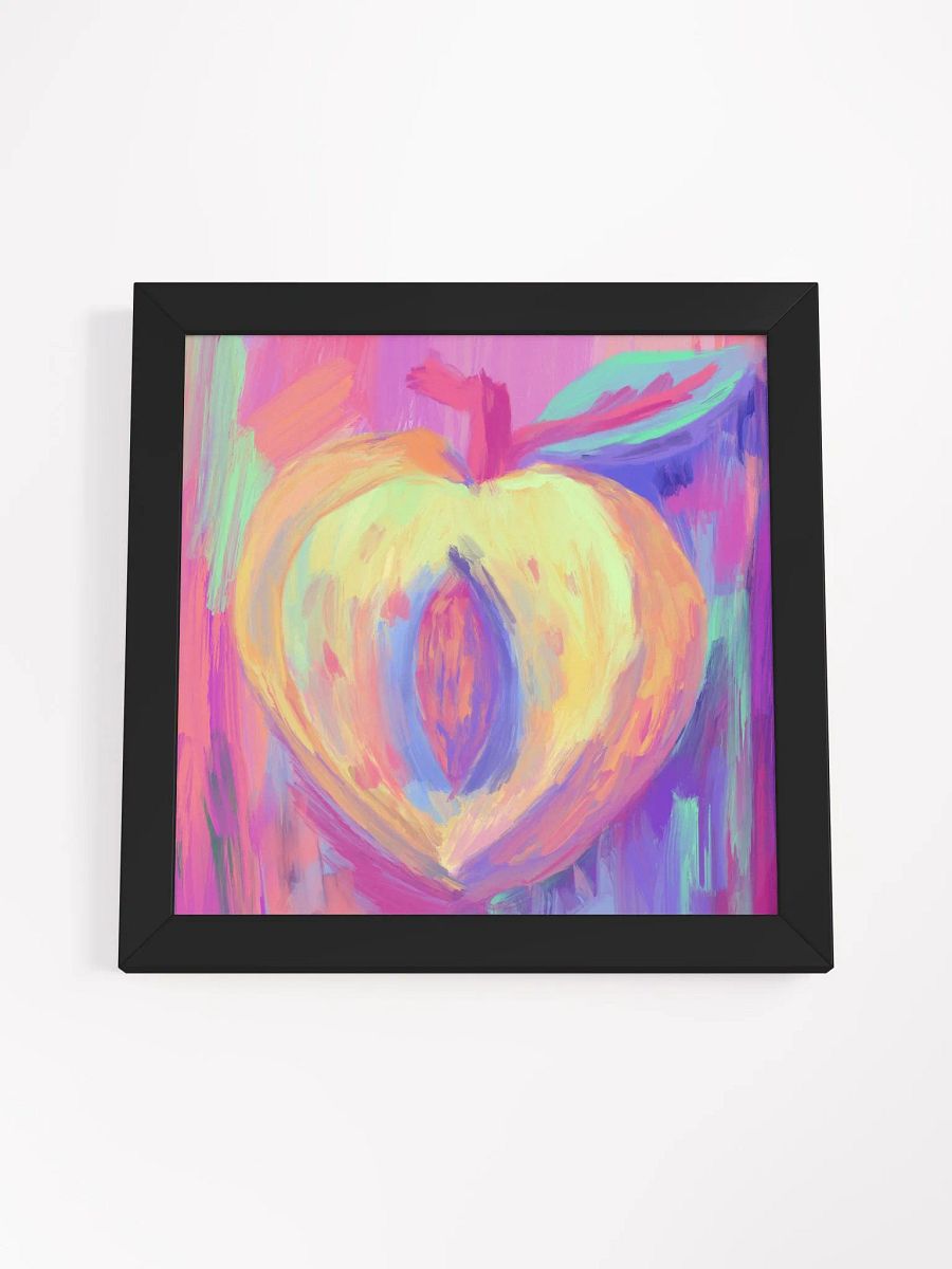 Peach Study Framed Art Print product image (4)