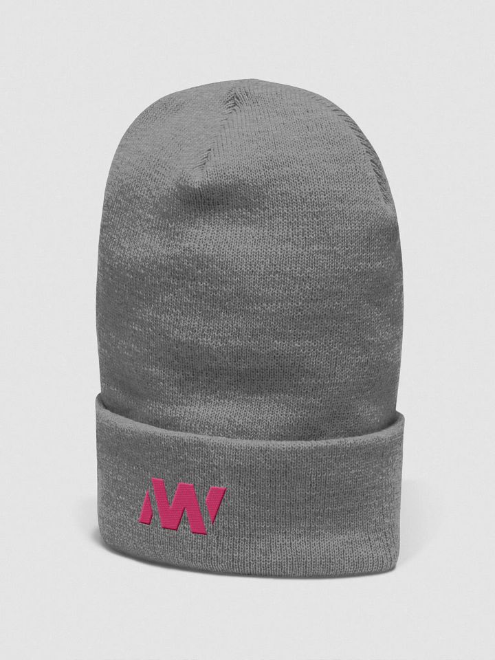 Mental Wealth Logo Embroidered Beanie product image (2)