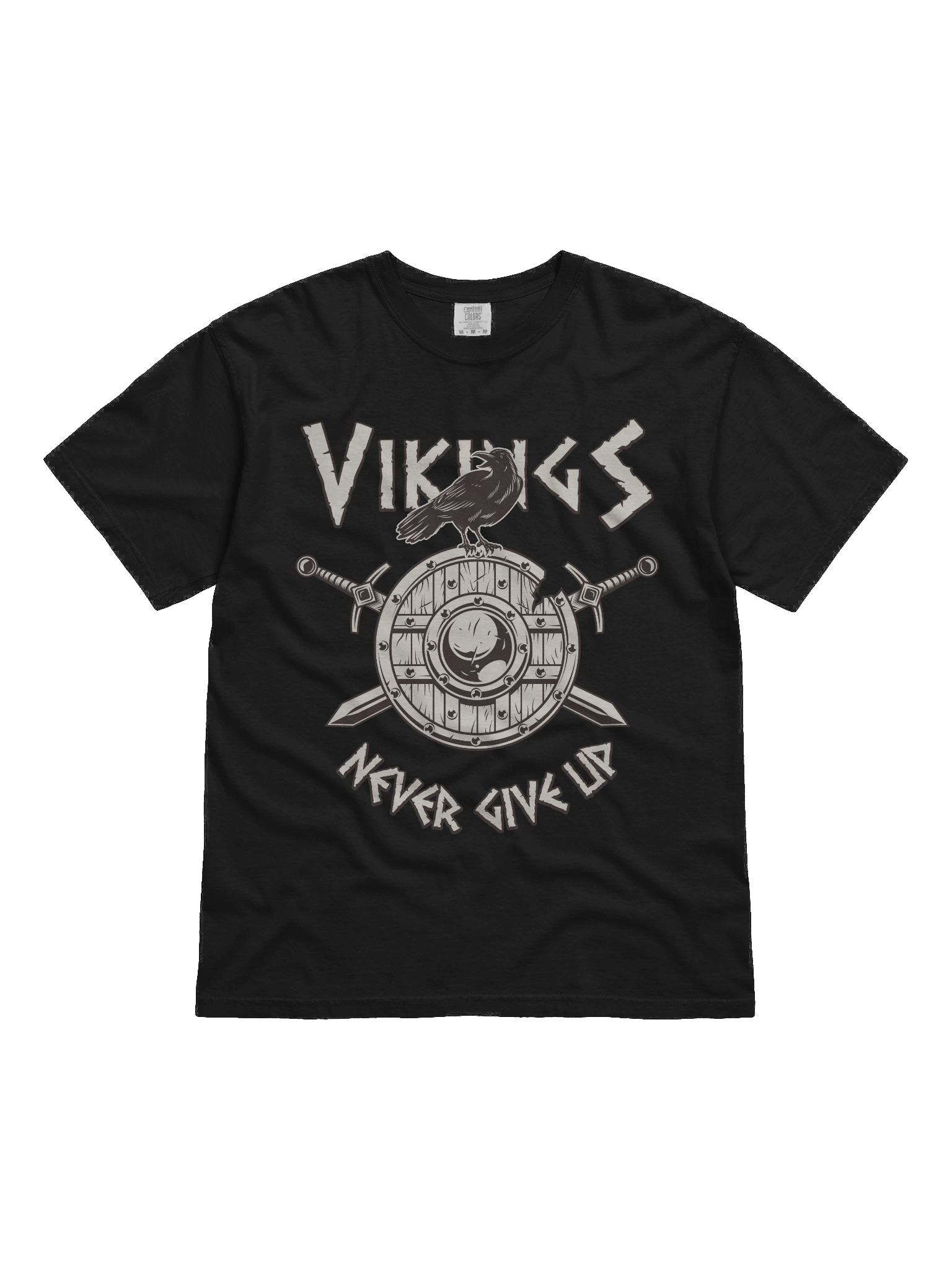 Vikings Never Give Up T-Shirt product image (1)