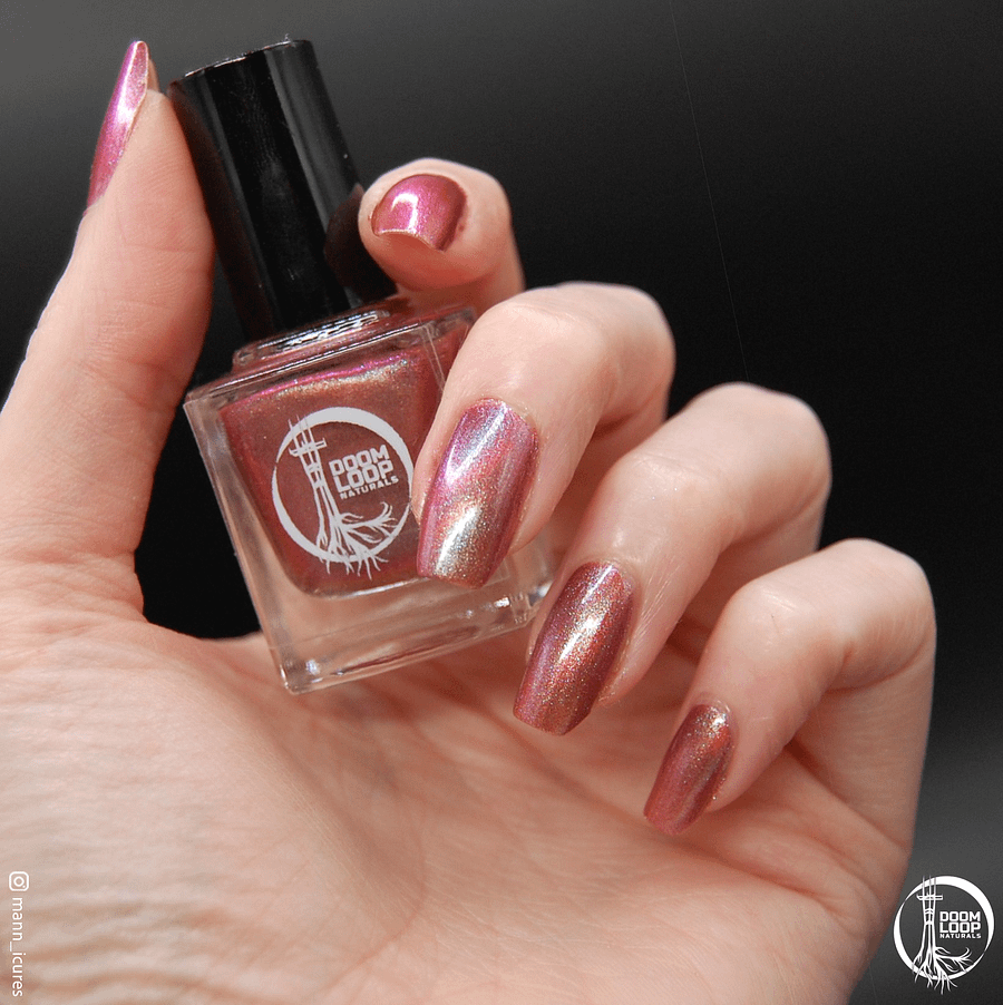 THE LAST SUMMERS - Magnetic Red and Frosted Ice Polish product image (3)