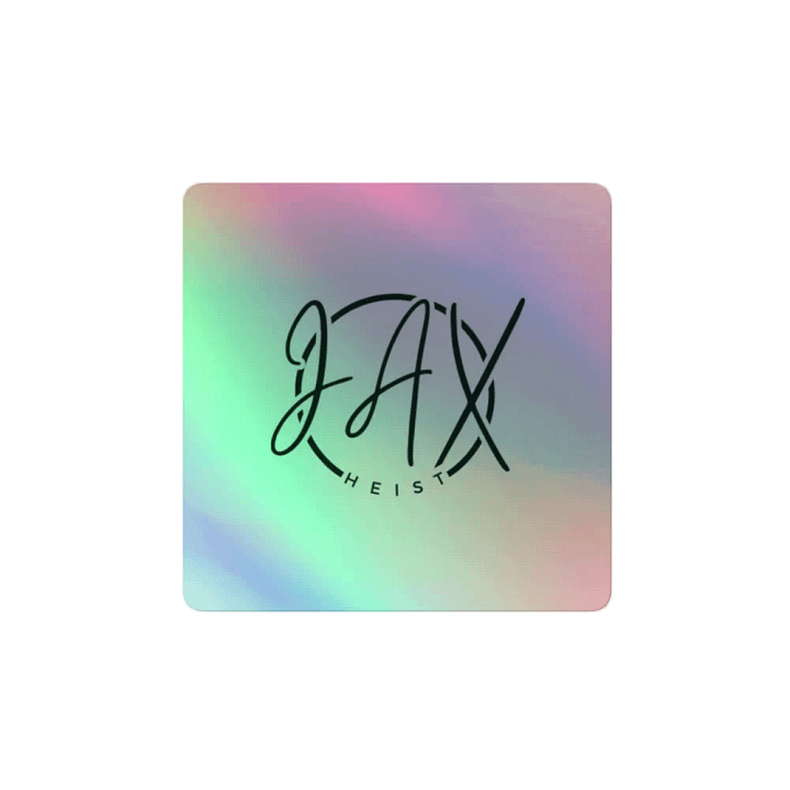 Jax heist sticker product image (2)
