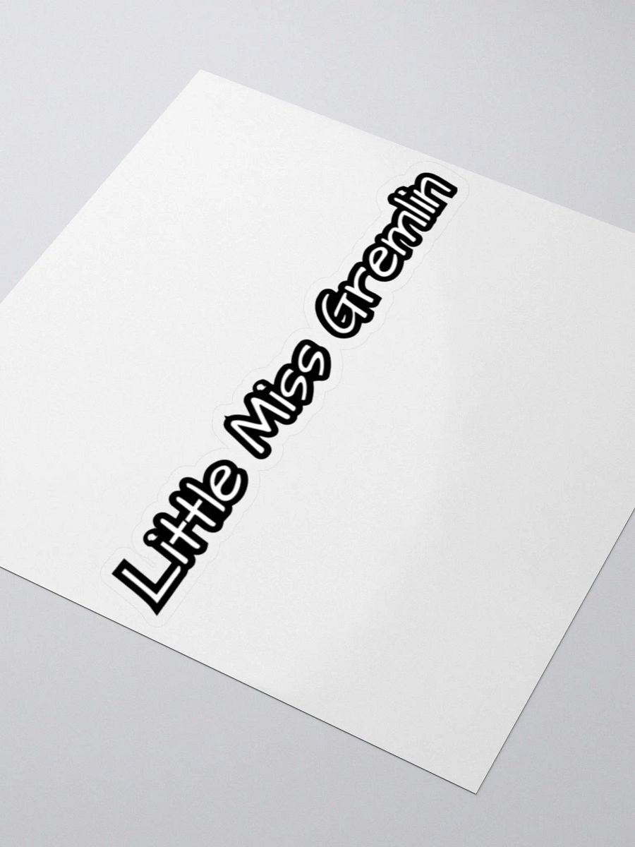 Whimsical Kiss Cut Stickers - Little Miss Gremlin product image (5)
