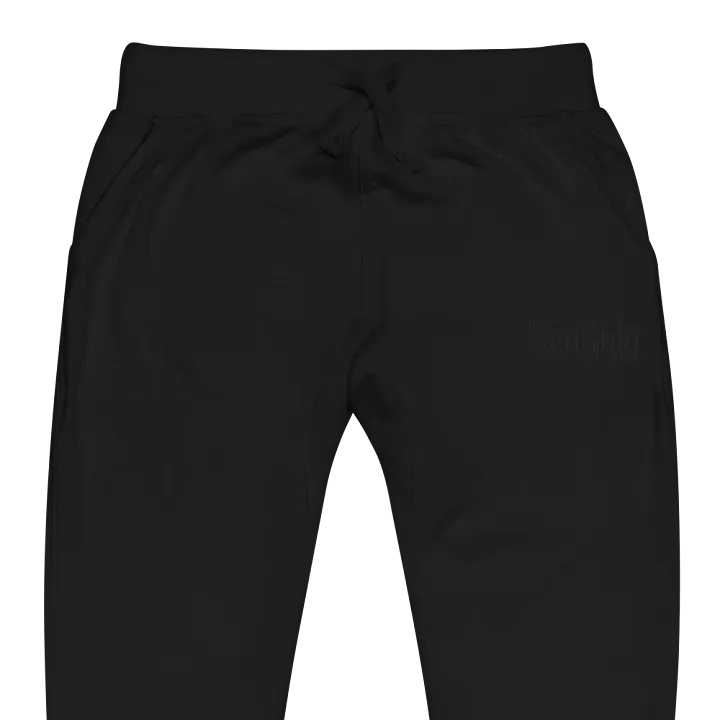 Embroidered Dark Kenshin_Music Unisex Fleece Joggers product image (2)