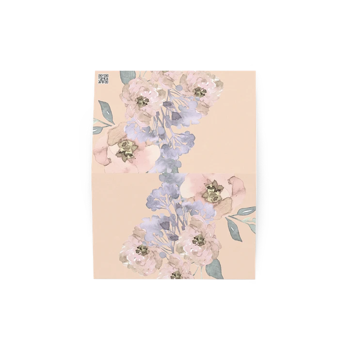 Pastel Floral Bliss Greeting Card product image (2)