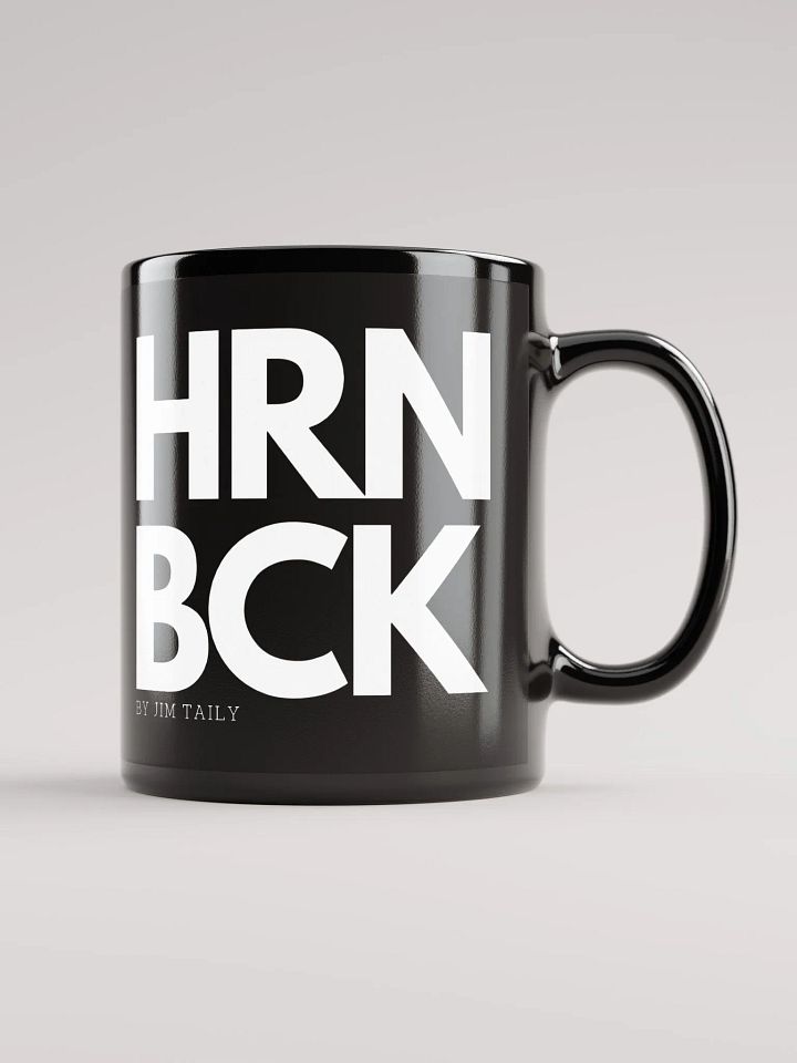 HRNBCK MUG - Original Black Edition product image (1)