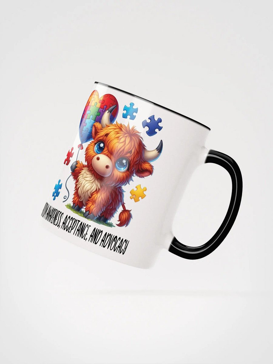 Cheerful Cow Heart Balloons Mug product image (4)