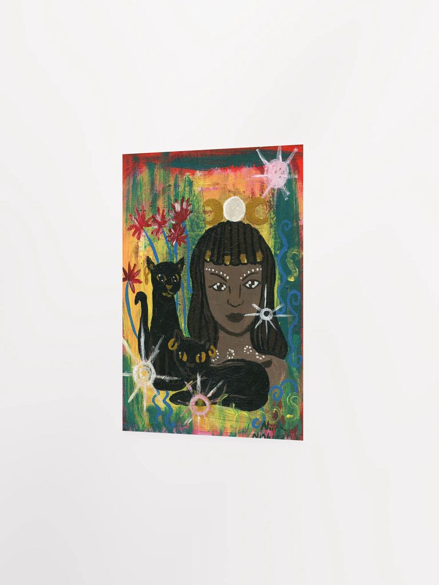 Goddess Bastet Art Print product image (2)