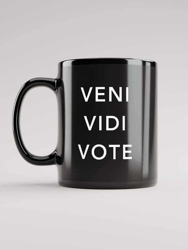 Black - Veni, Vidi, Vote Mug product image (1)