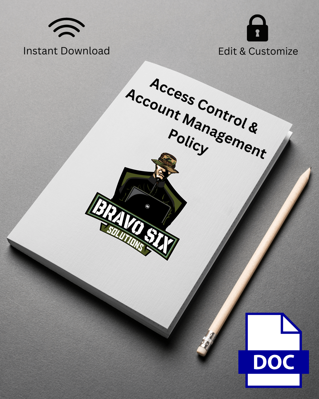 Access Control & Account Management Policy Template product image (1)