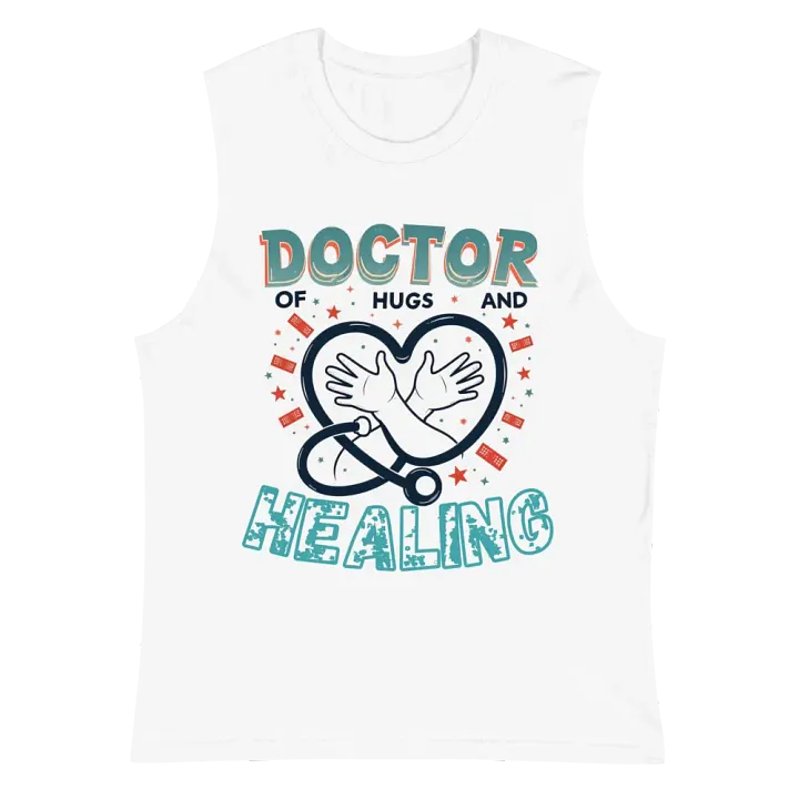 Doctor of Hugs Muscle Tank product image (2)