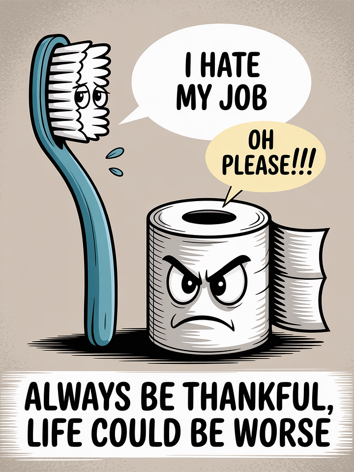 Quirky Bathroom Banter Poster product image (1)