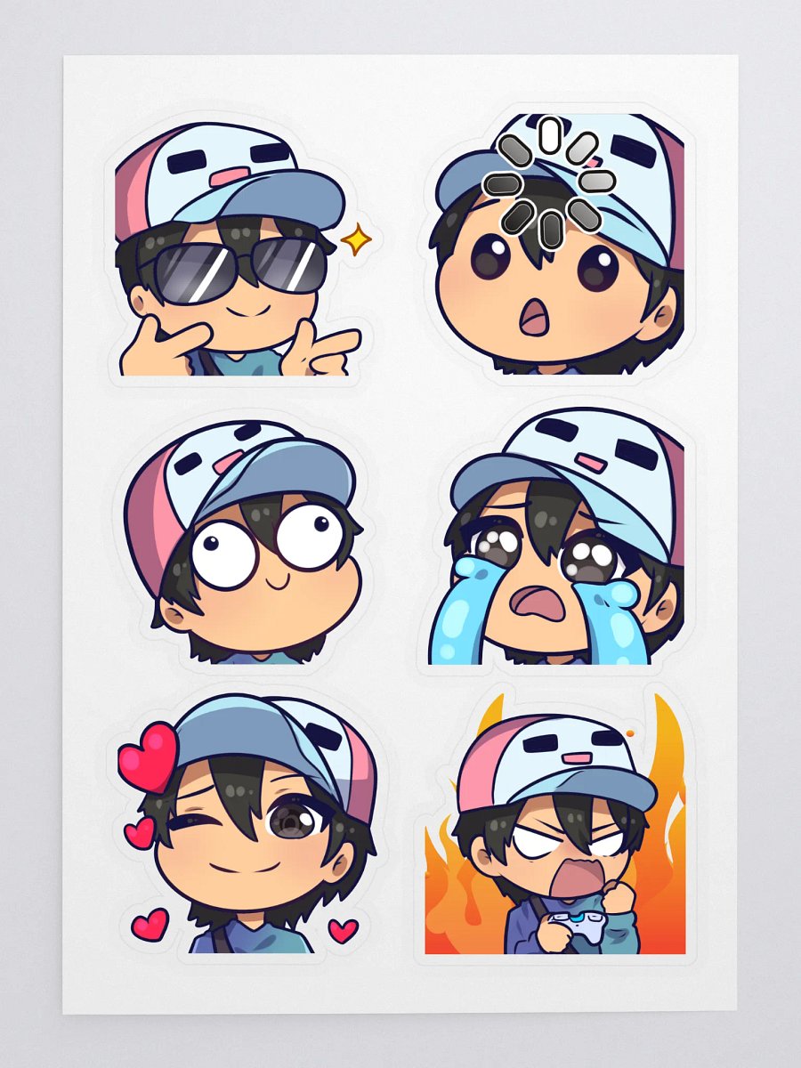 Beezecat Emote Stickers product image (3)