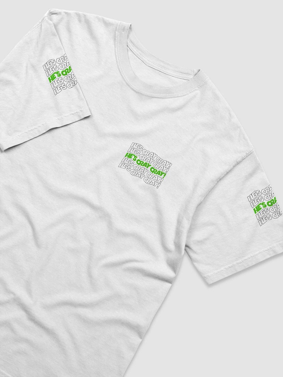 He's cray cray! Shirt (green/black) product image (2)