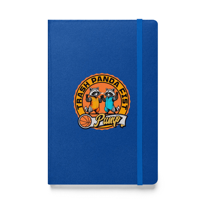 Trash Panda Fist Pump Basketball Hardcover Notebook product image (1)
