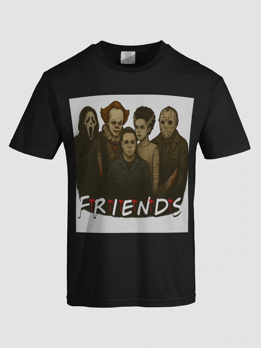 Horror Friends Blood Drip T-Shirt product image (7)
