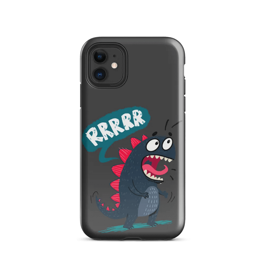 Dinosaur roaring Tough iPhone® Case product image (24)