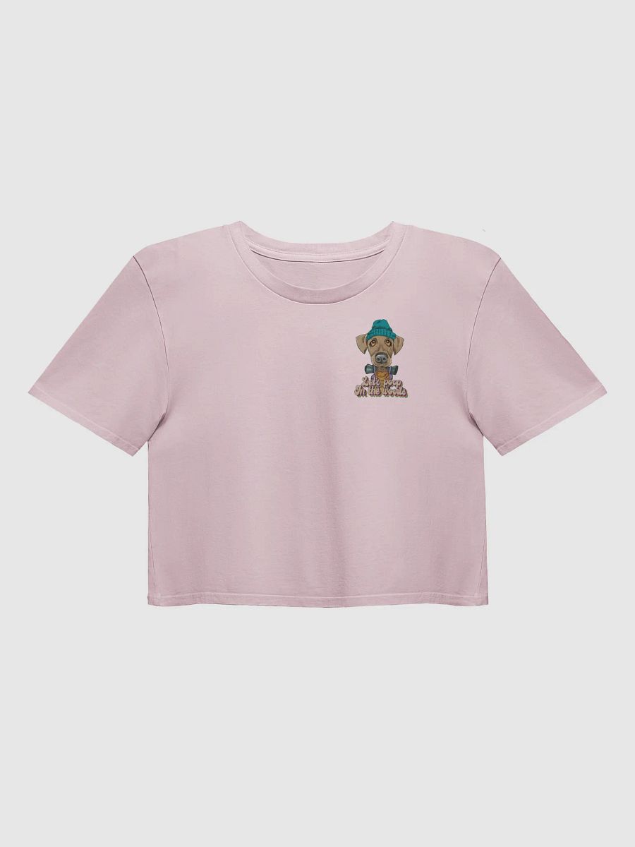 Cropped t-shirt - Let's poop in the Woods product image (3)