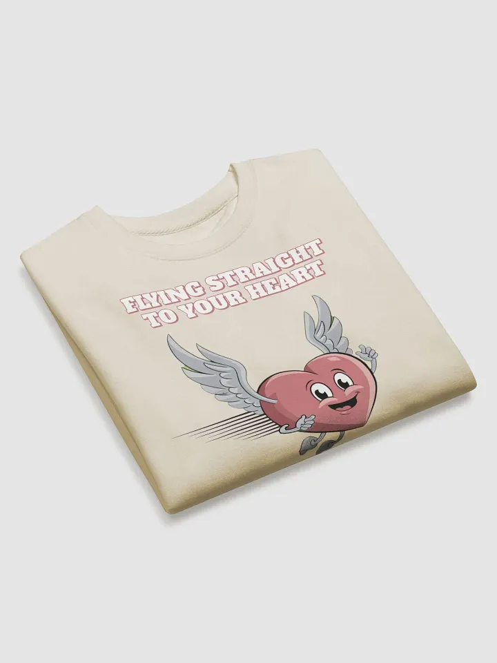 Flying Straight To Your Heart - Happy Valentine's Day Sweatshirt product image (14)