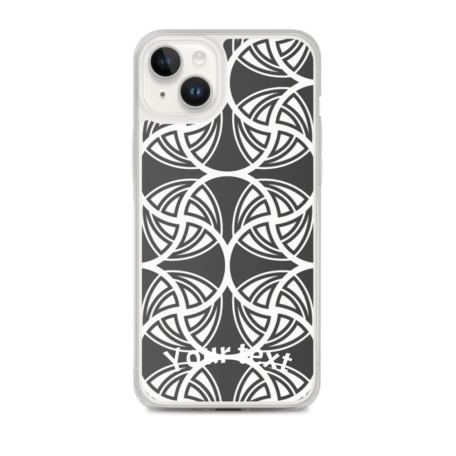 Geometric Symmetry iPhone® Clear Case product image (1)