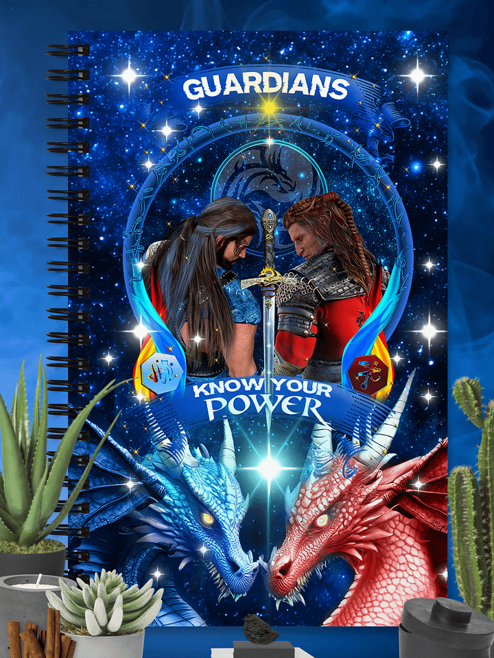 Guardians Know Your Power Spiral Notebook product image (2)