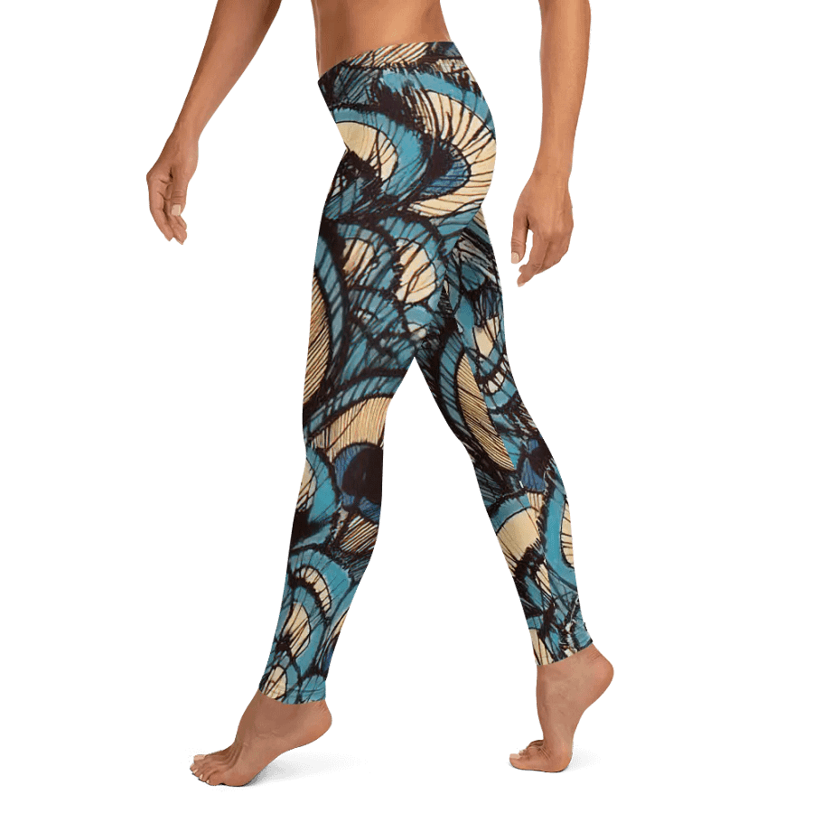 Peacock Feather Dream Leggings product image (10)