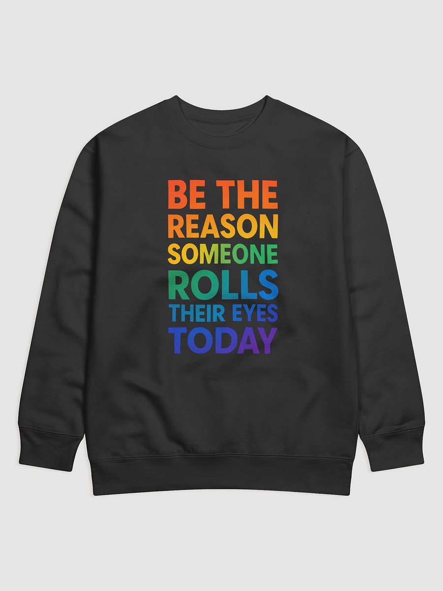 Rainbow Eye-Roll Sweatshirt product image (2)