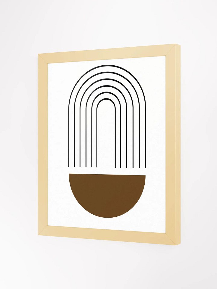 Elegant Arch Wood-Framed Poster product image (30)