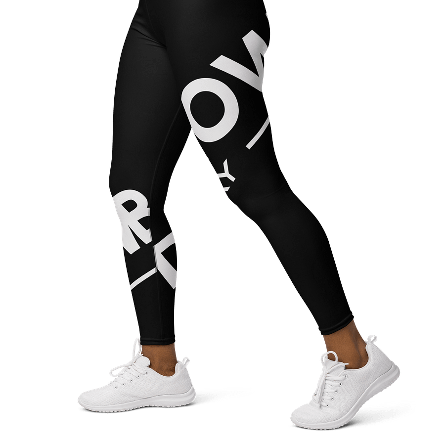 Diagonal Impact Yoga Leggings product image (3)
