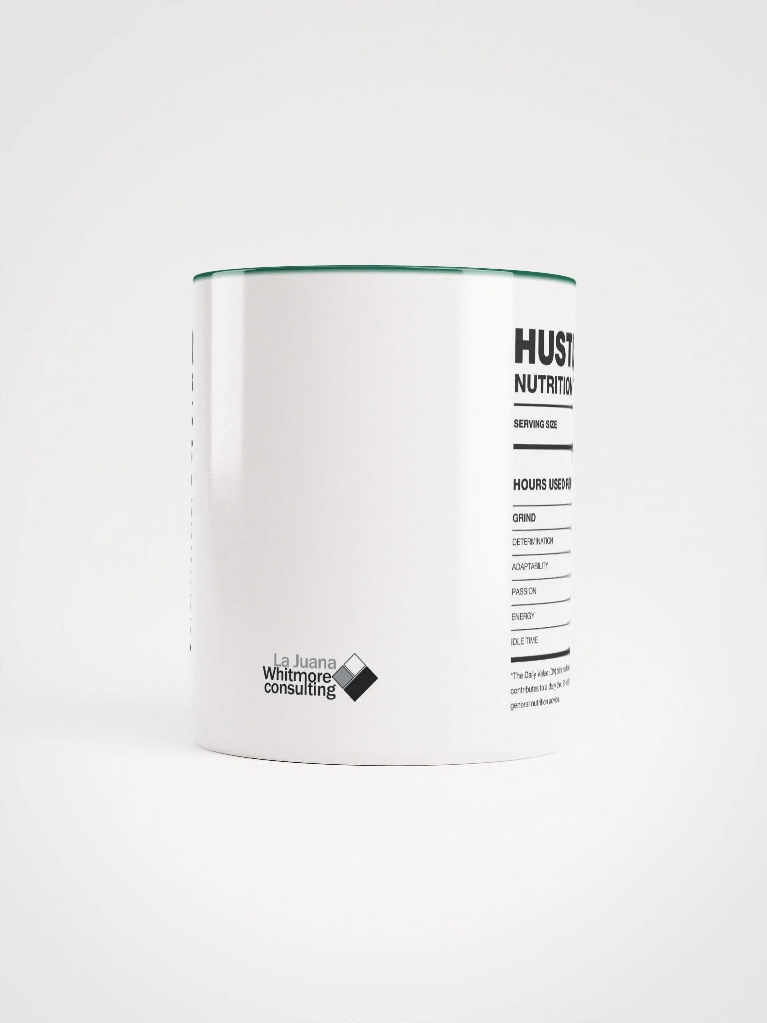 HUSTLER Nutrition Facts Ceramic Mug product image (5)