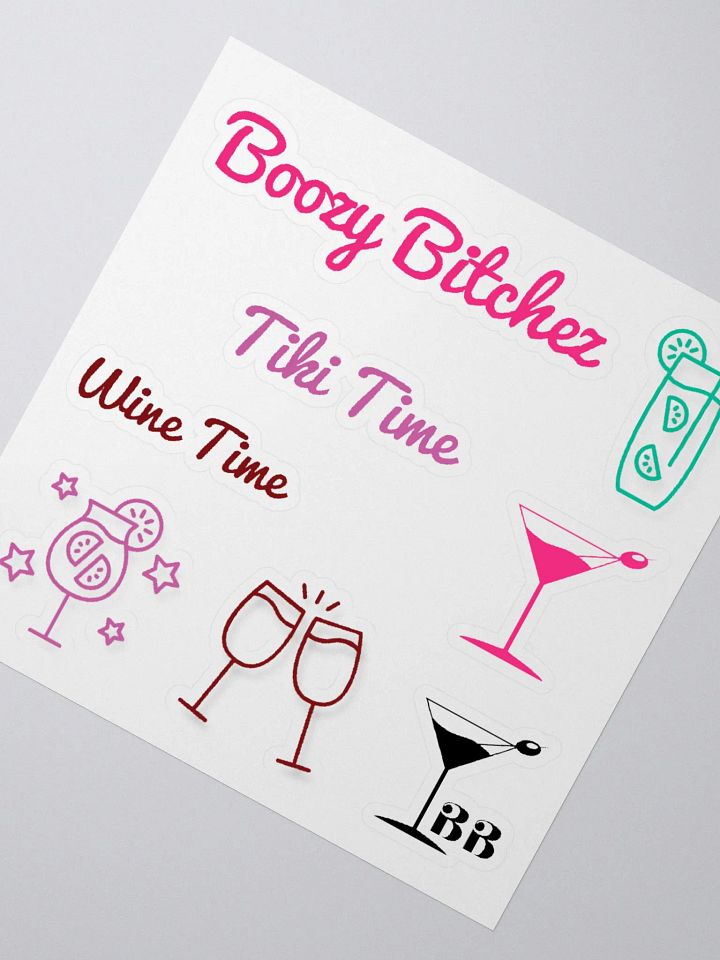 Boozy Bitchez Sticker Sheet (2) product image (2)