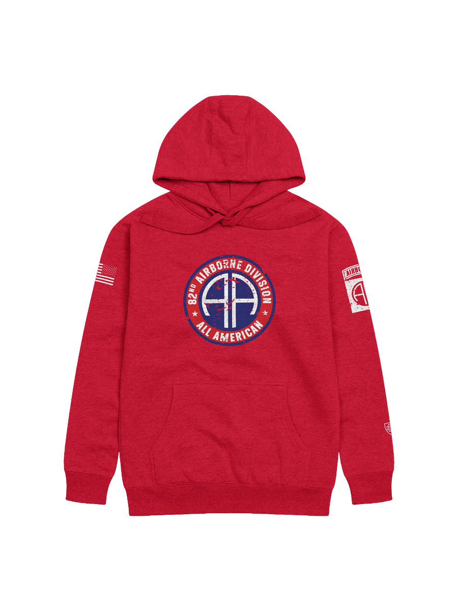 82nd Airborne Division - All American "Distressed" Hoodie product image (17)