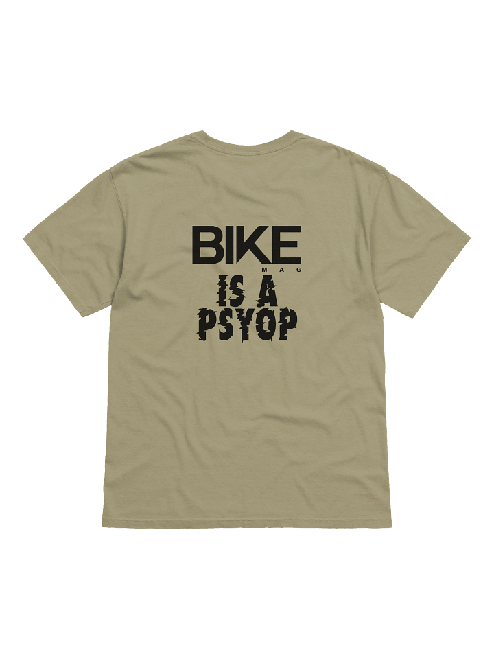 BIKE Mag Is A Psyop Shirt (Dark Logo) product image (71)