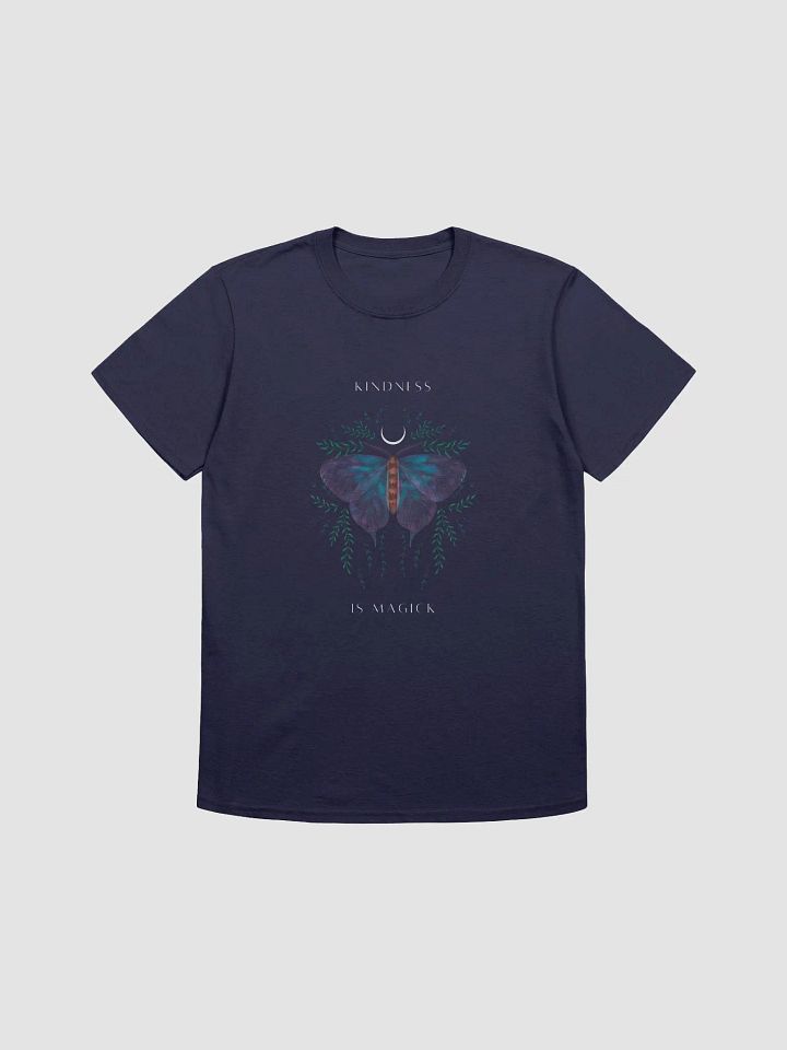 Kindness is Magick Navy Tee product image (1)