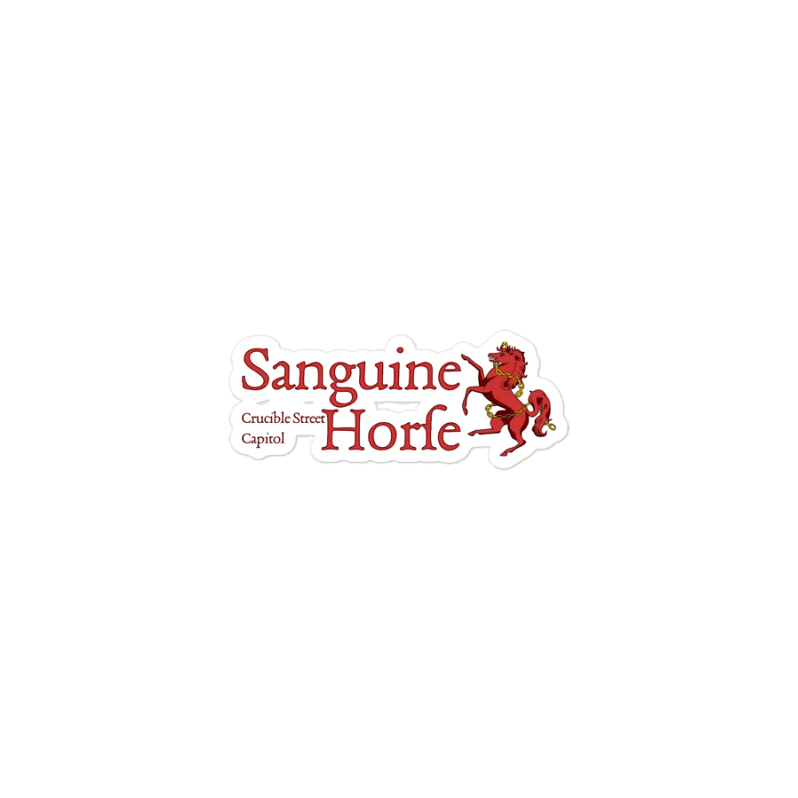 Sanguine Horse magnet 🇺🇸 product image (1)