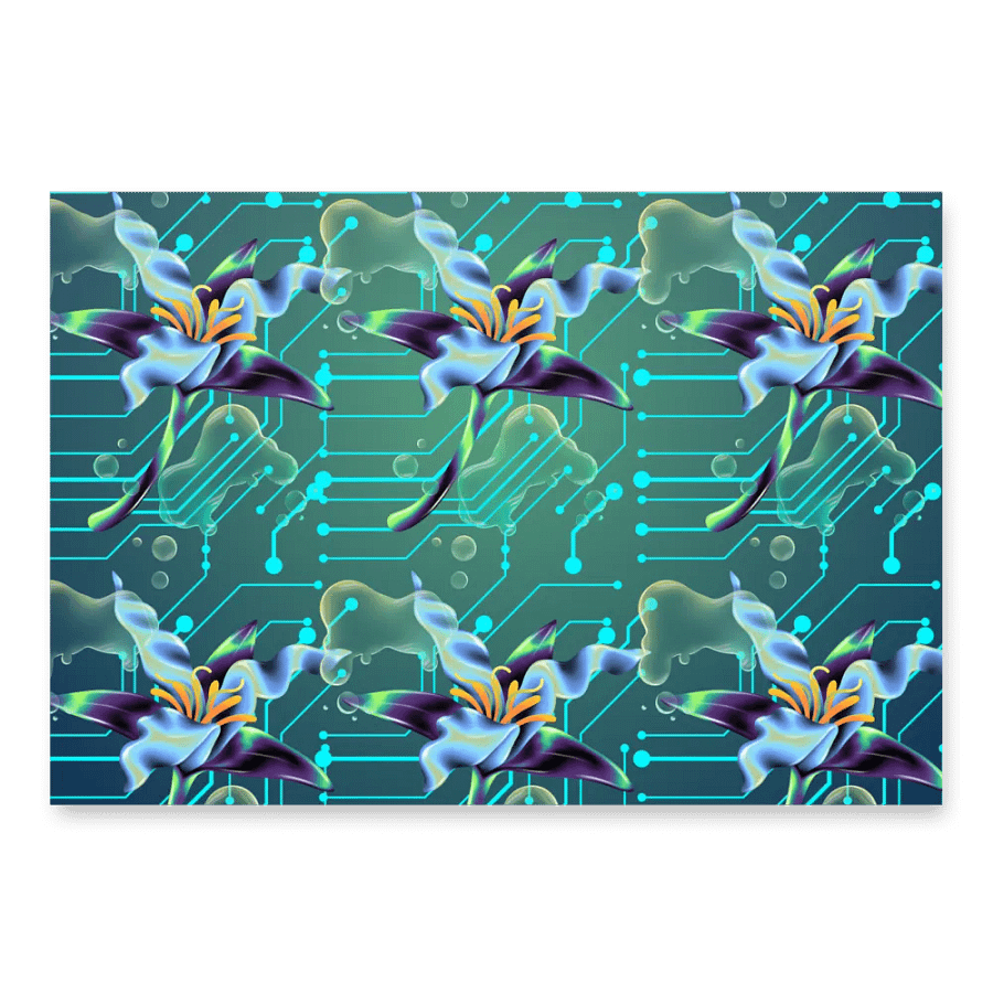 Stylish meta design wrapping paper product image (3)
