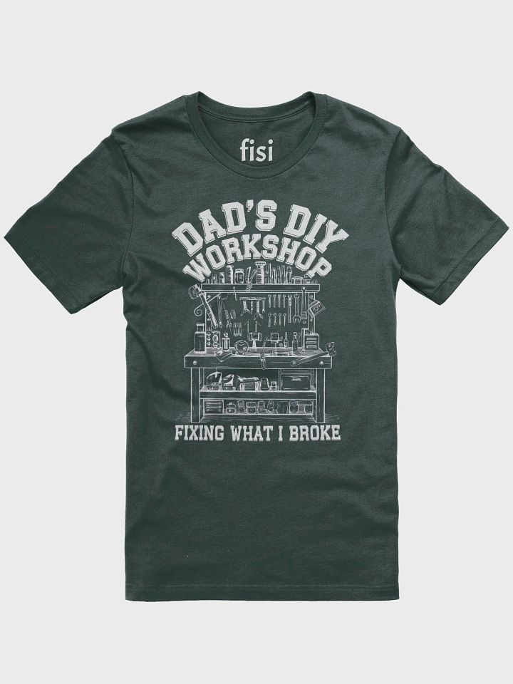Dad's DIY Workshop T-Shirt | Funny Tool-Themed Apparel product image (1)