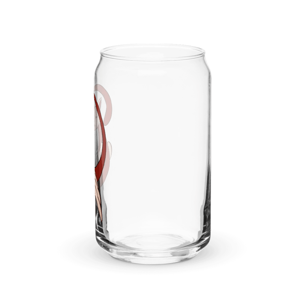 Calming Brown Cat-Owl Can-Shaped Glass product image (3)