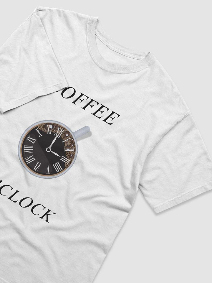 COFFEE O'CLOCK T-SHIRT (BLACK) product image (98)