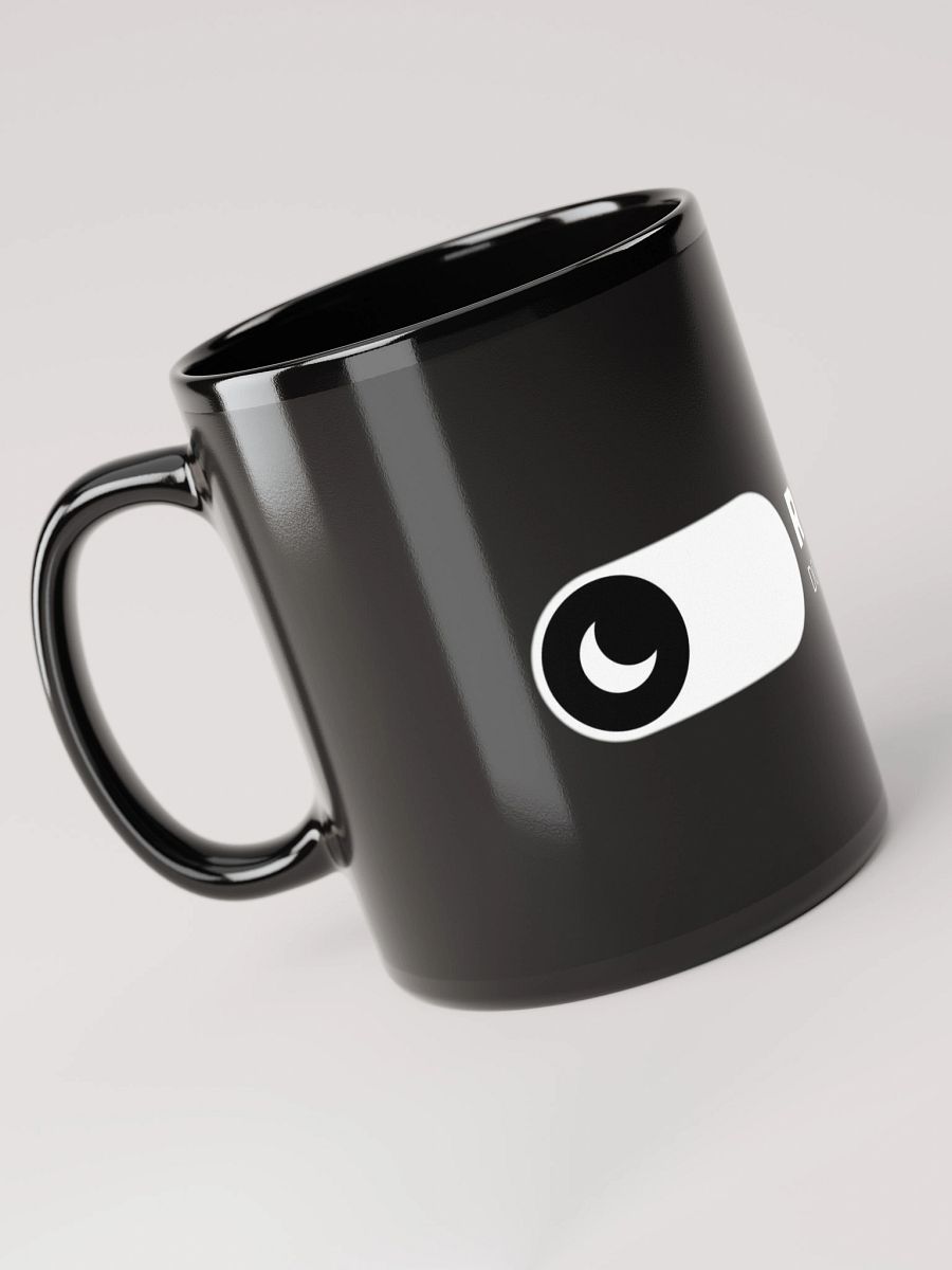 "I Live Life on Dark Mode" Mug – Built for Code After Hours product image (6)