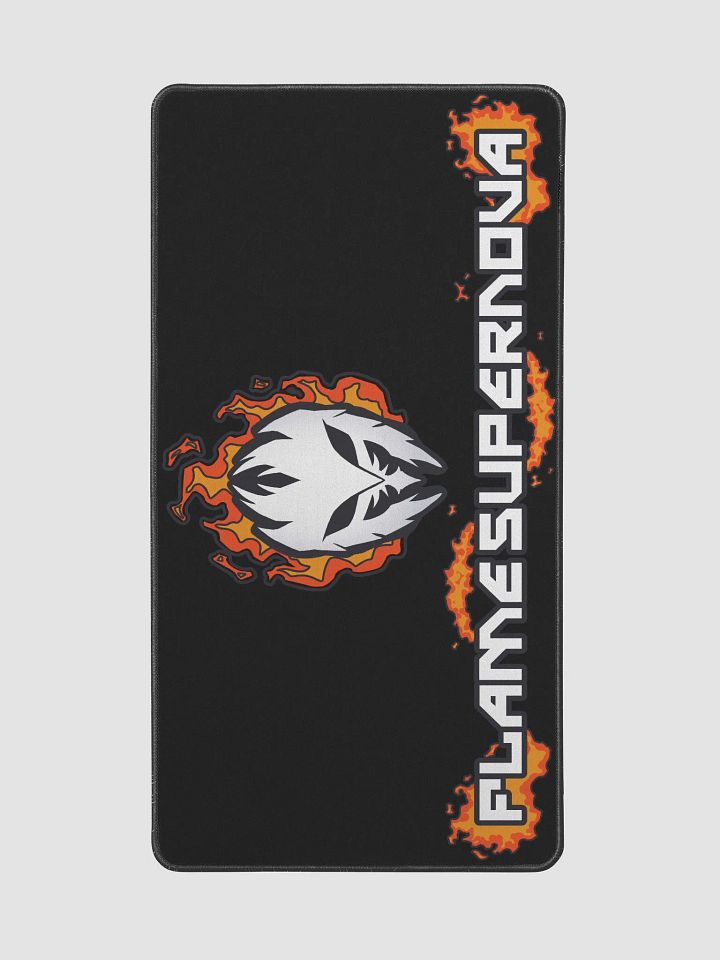 Mask Icon v2 (White) Desk Mat product image (2)