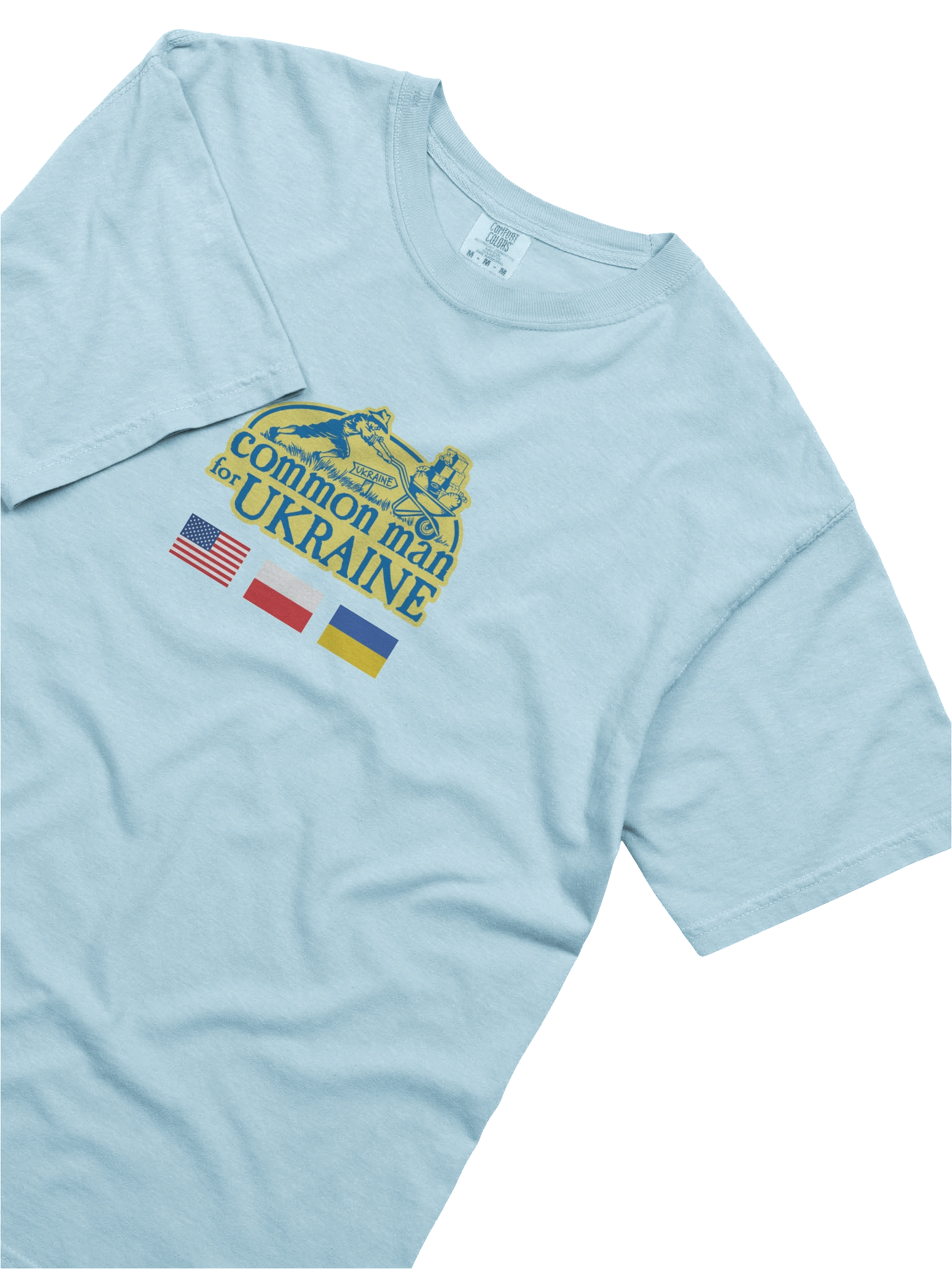 Unisex T-shirt with front center logo - "How do YOU say love?" text on back product image (5)