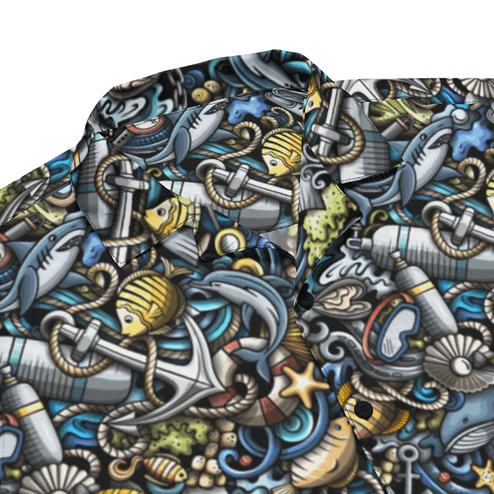 Deep Sea Explorer Hawaiian Shirt product image (2)