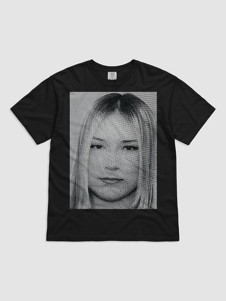 mugshot - blk/wht tee product image (1)