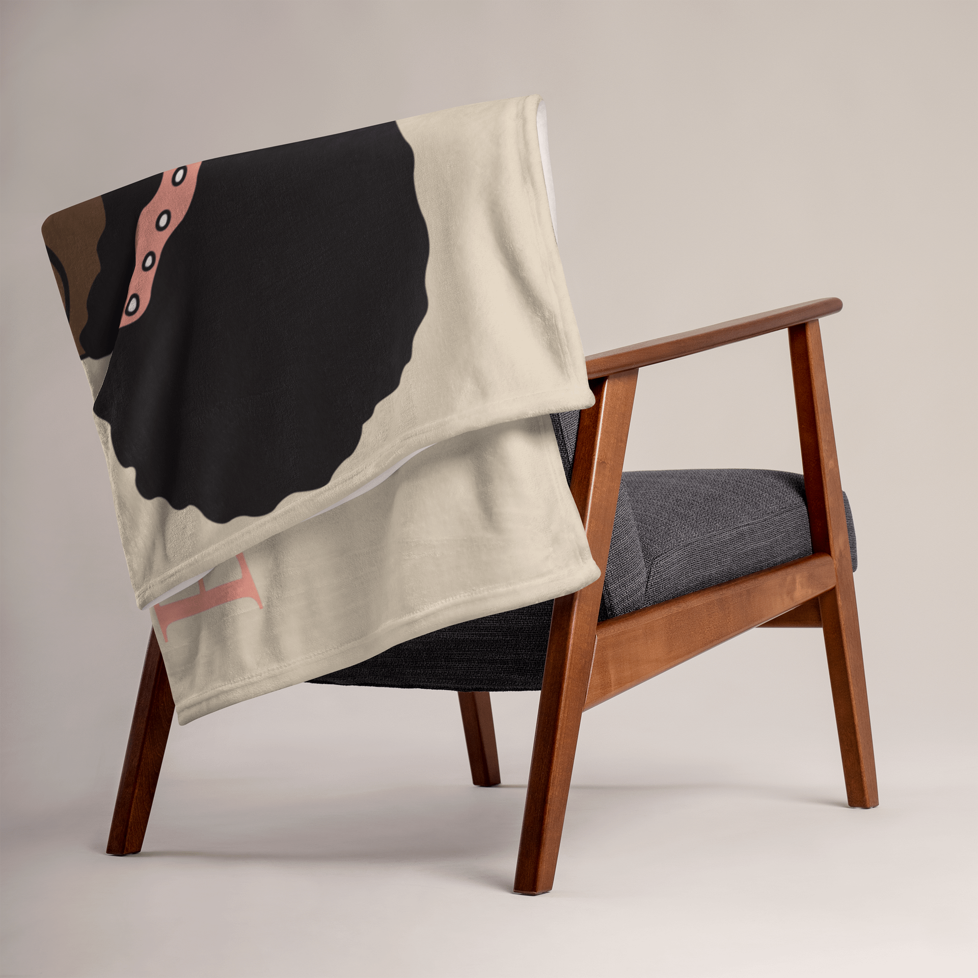 Beautiful Brown Girl Signature Blanket — The Bliss Collection product image (4)