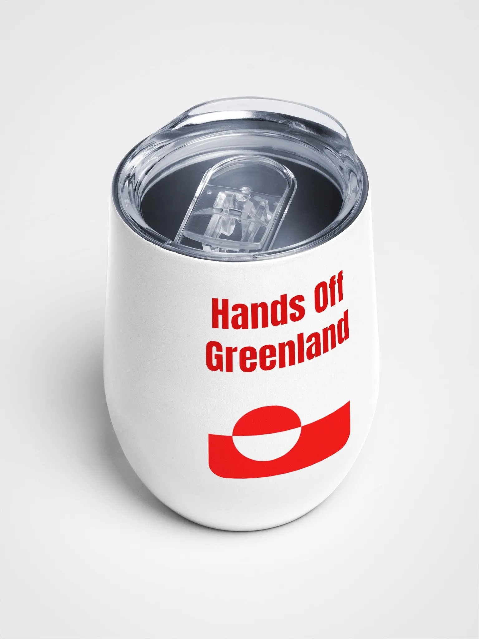 Greenland Flag Wine Tumbler product image (4)