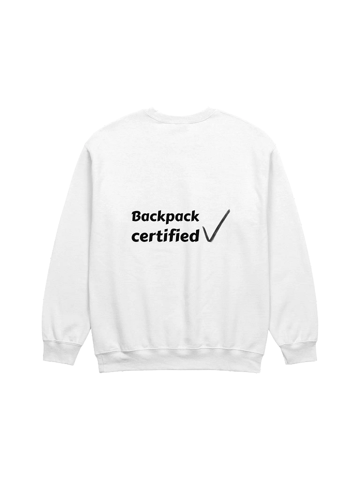 Backpack Certified Sweater White product image (1)