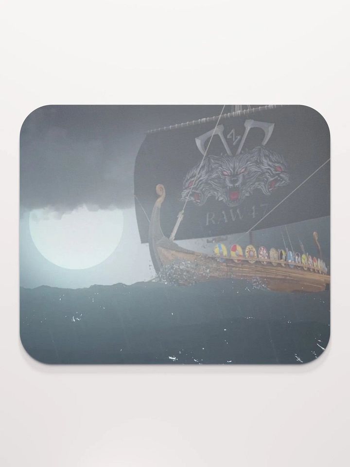 RAW47 Viking Ship Mouse Mat product image (2)