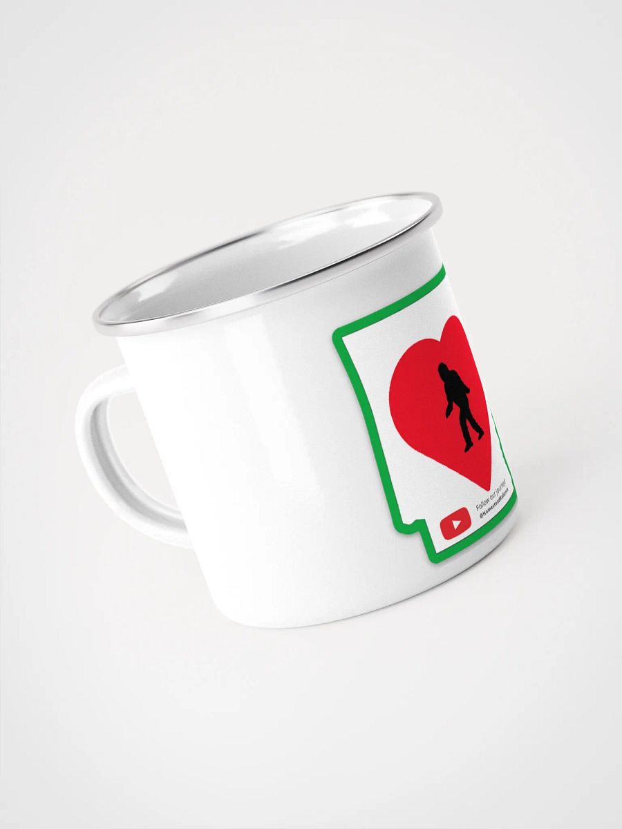 I love Arkansas (and Bigfoot) Enamel Mug product image (4)